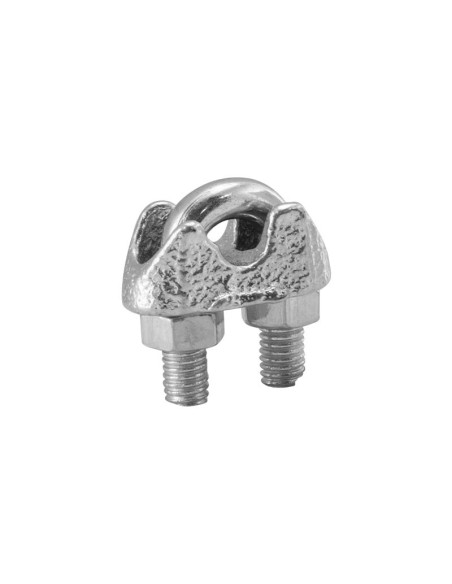 SUJETACABLES GALVANIZADO DIN 741 - N8 - 25UDS