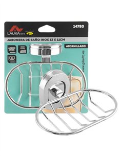 JABONERA BAÑO INOX LAUXA HOME 2
