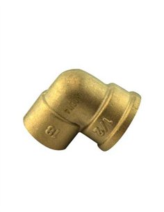 CODO HEMBRA LATÓN SOLDAR-ROSCAR - 15MM - 1/2" 2