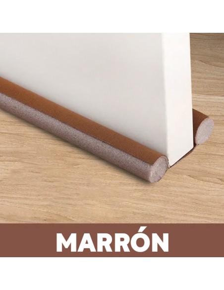 BAJO PUERTA DOBLE ROLLO AISLANTE 97CM - MARRON