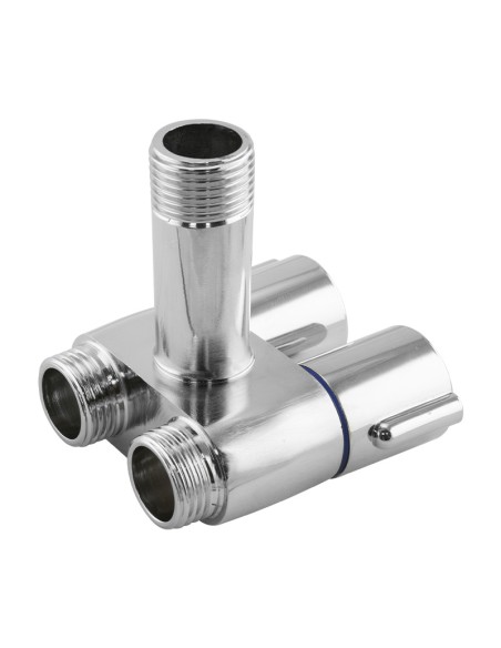 ADAPTADOR GRIFO 2 VIAS LATON