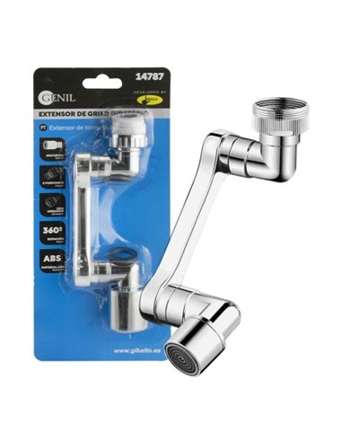 EXTENSOR DE GRIFO GIRATORIO UNIVERSAL