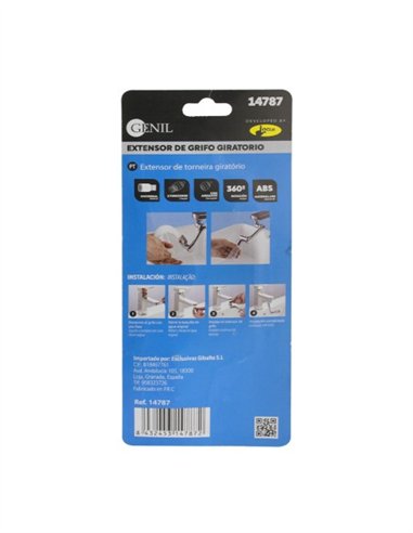 EXTENSOR DE GRIFO GIRATORIO UNIVERSAL