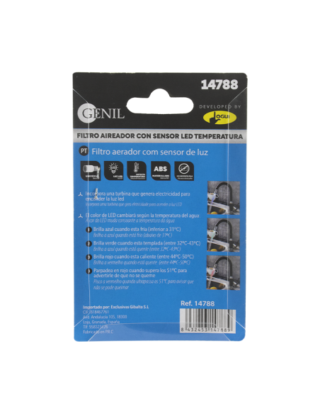FILTRO AIREADOR SENSOR LUZ TEMPERATURA