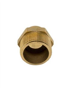 ENTRONQUE MACHO LATÓN SOLDAR - ROSCAR - 22MM - 1/2" 2
