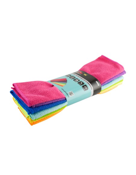 SET DE 8 UDS BAYETAS MICROFIBRA 30X30 CM