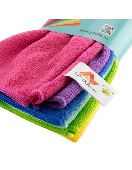 SET DE 8 UDS BAYETAS MICROFIBRA 30X30 CM