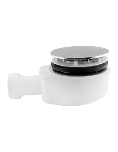 VALVULA SIFONICA EXTRAPLANA CON EMBELLECEDOR