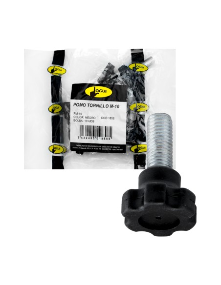 POMO CON TORNILLO BOLSA 10UDS - M8 35MM