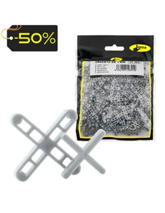 BOLSA DE CRUCETAS PARA  ALICATADO DE AZULEJOS - 2MM - BOLSA 100