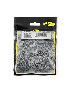 BOLSA DE CRUCETAS PARA  ALICATADO DE AZULEJOS - 2MM - BOLSA 100 2