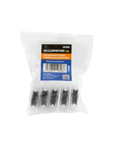 RODAMIENTO VENTANA BLANCO B01 5 UDS