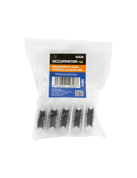RODAMIENTO VENTANA BLANCO B01 5 UDS