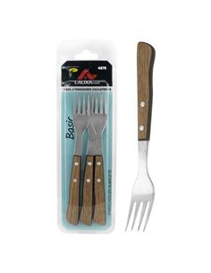 TENEDOR CHULETERO PACK 3 LAUXA BASIC