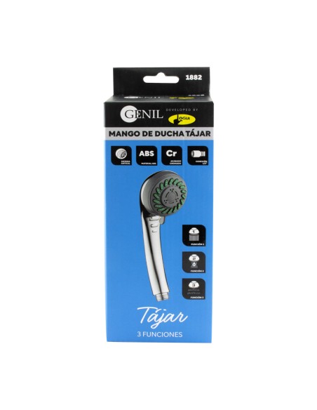 MANGO DUCHA ANTICAL 3 FUNCIONES MODELO TÁJAR