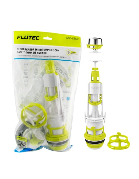 DESCARGADOR PULSADOR UNIVERSAL INTERRUMPIBLE FLUTEC - BOLSA