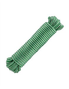 MADEJA CUERDA POLIPROPILENO BLANCO/VERDE - 10M 2