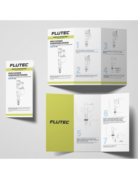 GRIFO FLOTADOR INFERIOR FLUTEC - BOLSA