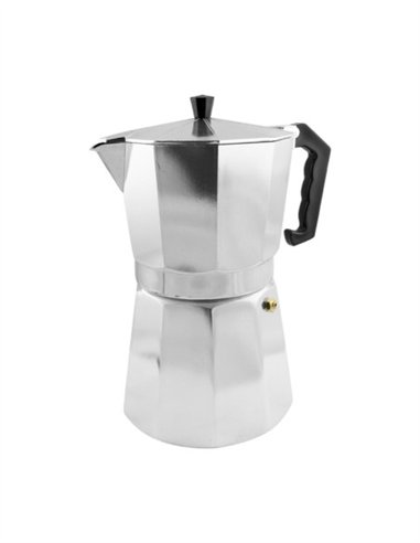 CAFETERA CLÁSICA INDUCCION ALUMINIO - 9 TAZAS