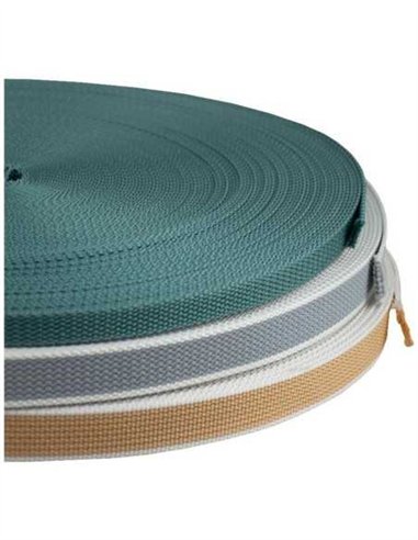 ROLLO CINTA DE PERSIANA - 18MM - 50M GRIS