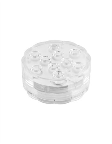 FOCO PISCINA 7CM 10 LEDS CONTROL REMOTO INFRAROJO
