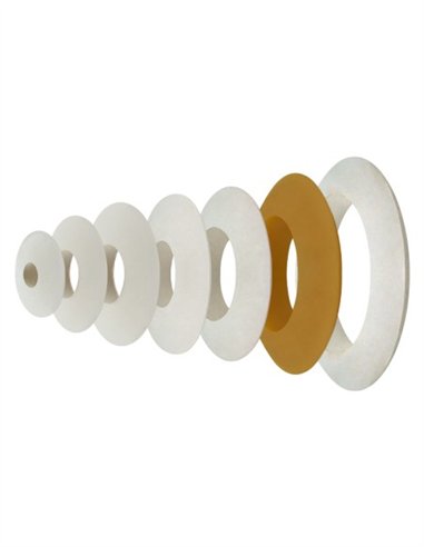 GOMA  / ARANDELA CÓNICA - 1" BLANCO
