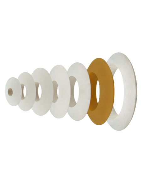 GOMA  / ARANDELA CÓNICA - 1 1/2" MARRON