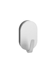PERCHA ADHESIVA CROMO LAUXA HOME - 5 UDS - 3 X 2 CM 2