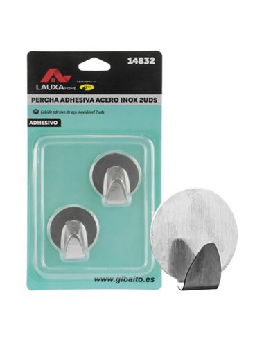 PERCHA MULTIFUNCION 2UDS LAUXA HOME - 2 UDS