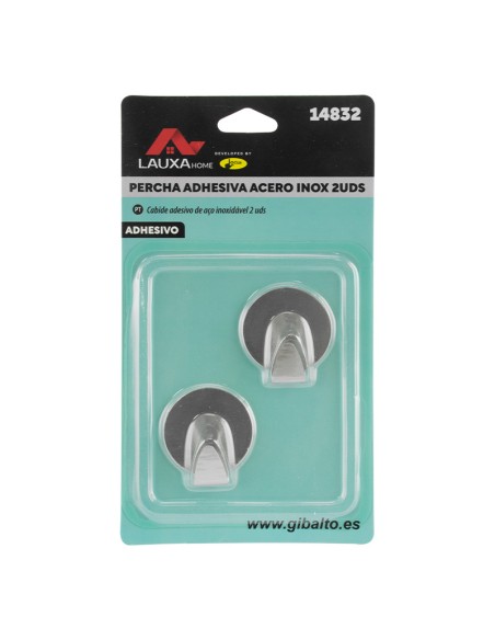 PERCHA MULTIFUNCION 2UDS LAUXA HOME - 2 UDS