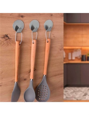 PERCHA MULTIFUNCION 2UDS LAUXA HOME - 2 UDS
