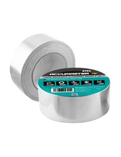 CINTA ADHESIVA ALUMINIO PLATA - 75MM - 50YD 2