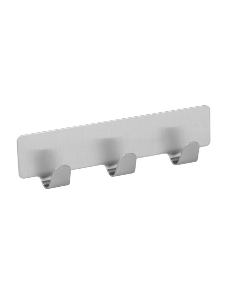 PERCHA ADHESIVA 3 GANCHOS LAUXA HOME