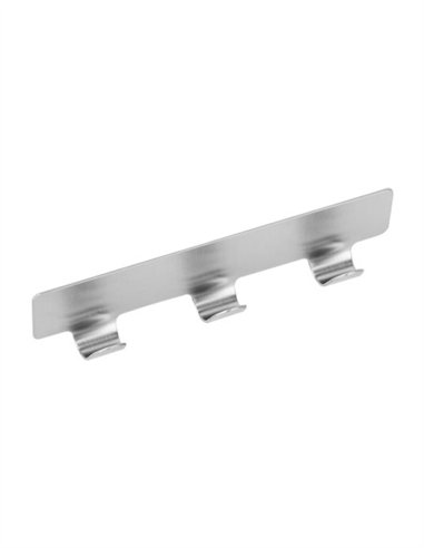 PERCHA ADHESIVA 3 GANCHOS LAUXA HOME