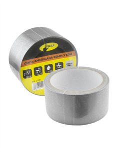 CINTA AMERICANA - 50M GRIS
