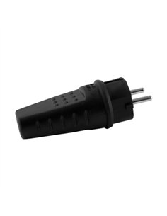 CLAVIJA GOMA 16 A IP44 NEGRA 2