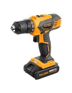 TALADRO INALAMRICO 20V 2 BATERIAS + ACCES. TOLSEN 2
