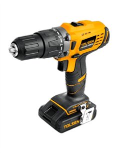 TALADRO INALAMBRICO LI-ION PERCUTOR 20V TOLSEN 2