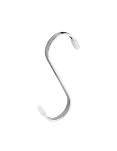 GANCHO S CROMO BLISTER 2 UDS LAUXA HOME - 7 X 2.5 CM 2