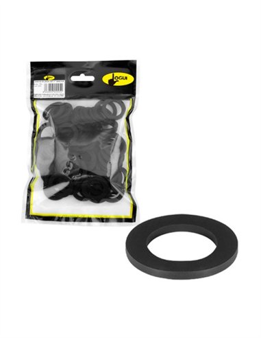 JUNTAS DE GOMA PLANAS BOLSA 100 UNIDADES - 3/4" - 23,5 X 13 X 2MM NORMAL