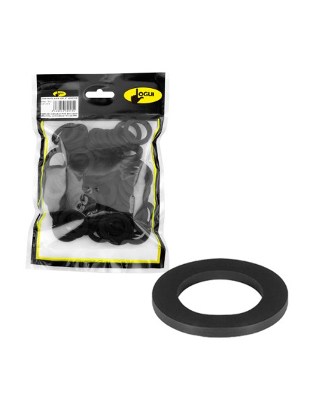 JUNTAS DE GOMA PLANAS BOLSA 100 UNIDADES - 1" - 30 X 20 X 2.5MM NORMAL