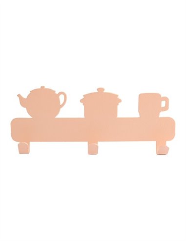 PERCHA ADHESIVA 3 GANCHOS LAUXA HOME
