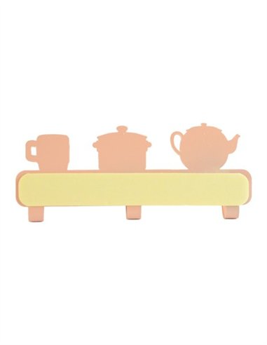 PERCHA ADHESIVA 3 GANCHOS LAUXA HOME