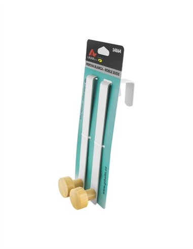 PERCHA PARA PUERTA 2UDS LAUXA HOME