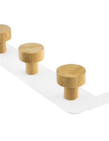 MULTIPERCHA PUERTA LAUXA HOME - 3 COLGADORES - 19.5CM