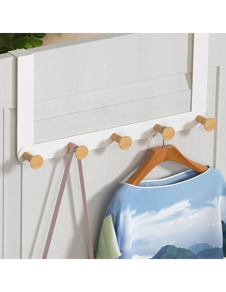 MULTIPERCHA PUERTA LAUXA HOME - 3 COLGADORES - 19.5CM