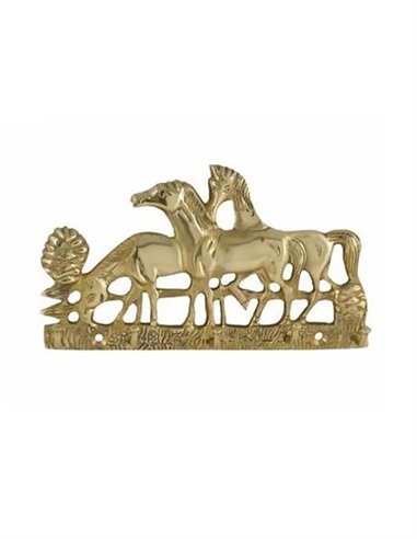COLGADOR LLAVES MODELO CABALLO LATÓN
