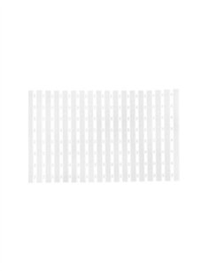 ALFOMBRA BAÑO 38X68CM 850G - BLANCO