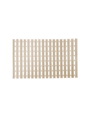ALFOMBRA BAÑO 38X68CM 850G - CREMA
