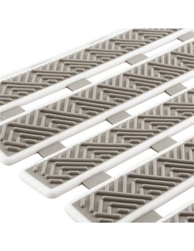 ALFOMBRA BAÑO 38X68CM 850G - CREMA